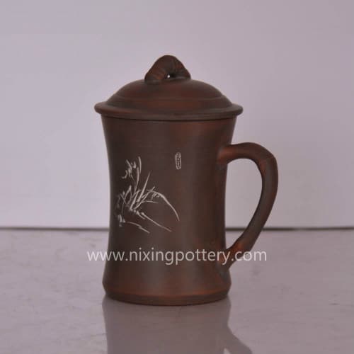 Ceramic Handmade Qinzhou Nixing Pottery tea cup 400cc
